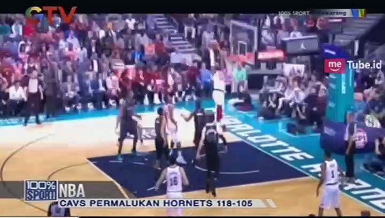 Cavs Permalukan Hornets dengan Skor 118-105