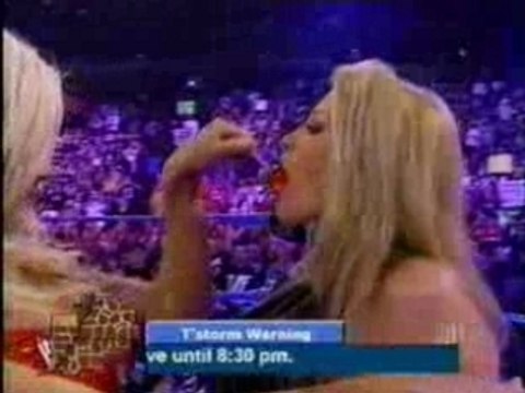 WWE Torrie Wilson vs Sable Lap Dance