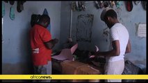 Young Nigerian entrepreneurs engage in shoe making to curb unemployment