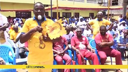 Congo: Louzolo Amour church members drink beer to 'cast demons'
