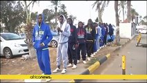 Libya deport Dozens of illegal African migrants