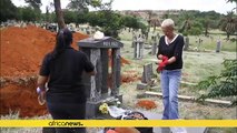 Remains of political prisoners exhumed in South Africa