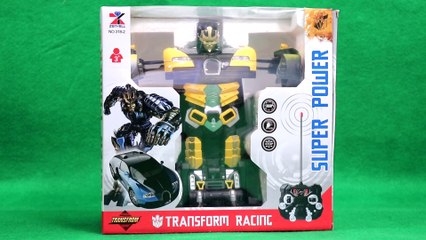 Bugatti Transformer rc car super power Radio controller-[ UNBOXING &TEST]!!