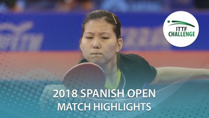 2018 Spanish Open Highlights I Yoon Hyobin vs Natalia Miramontes (Qual)