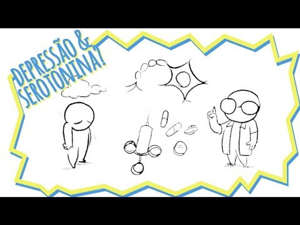 Depressão é causada por falta de serotonina?