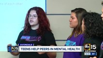 Avondale teens help peers dealing with mental health issues