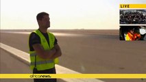 Solar Impulse 2 lands in Cairo after flying over Egyptian pyramids