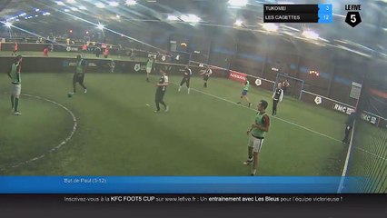 But de Paul (3-12) - TUKOMEI Vs LES CAGETTES - 29/03/18 20:00