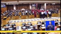 S. Africa: Malema backs 'violent' party members ejected from parliament