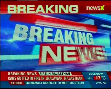 Major fire broke out in Jhalwar, Rajasthan while LPG refilling; 4 people injured