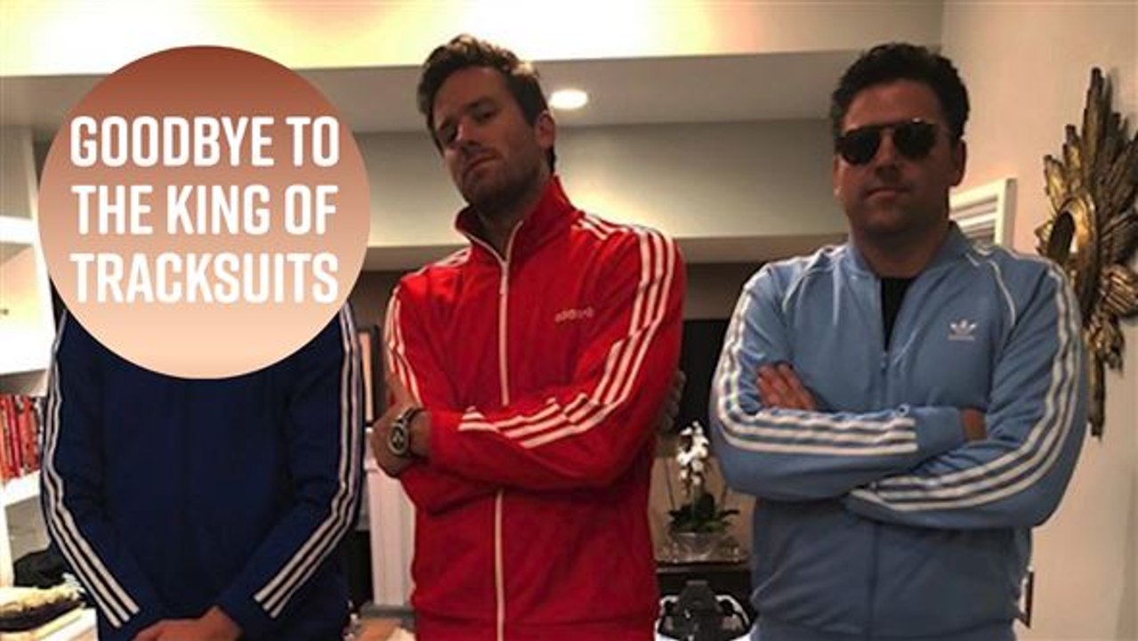 Armie Hammer announces his retirement from tracksuits video Dailymotion
