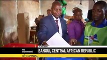 Presidential candidates vote in key Central African Republic election