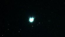 Capturing object, Star Sirius (29 March 2018)