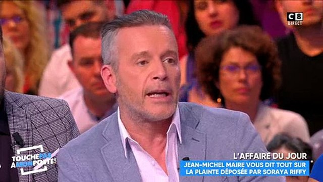 Visiblement très ému, Jean-Michel Maire évoque la plainte déposé contre lui par la jeune femme qu'il avait embrassé