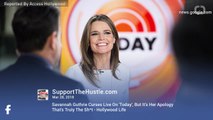 Savannah Guthrie Apologizes After Swearing On 'Today'