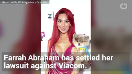 Farrah Abraham And MTV Settle ‘Sex-Shaming’ Lawsuit