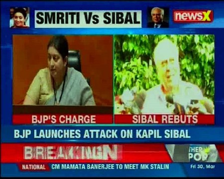 BJP launches attack on Kpil Sibal; targets Sibal over land deal