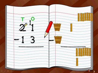 Subtracting two digit numbers