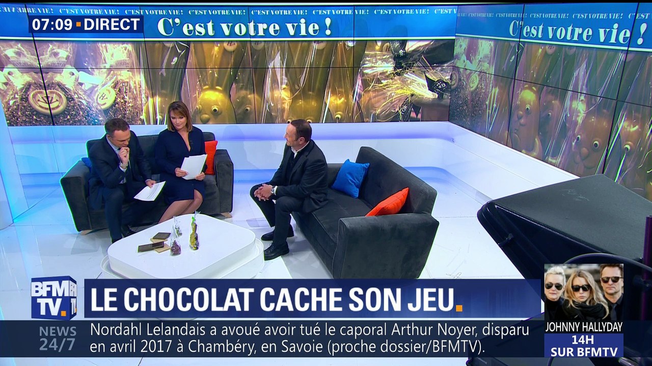 Le chocolat cache son jeu