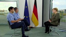 #DeutschlandWaehlt: Das Interview mit Bundeskanzlerin Angela Merkel, CDU | DW Deutsch