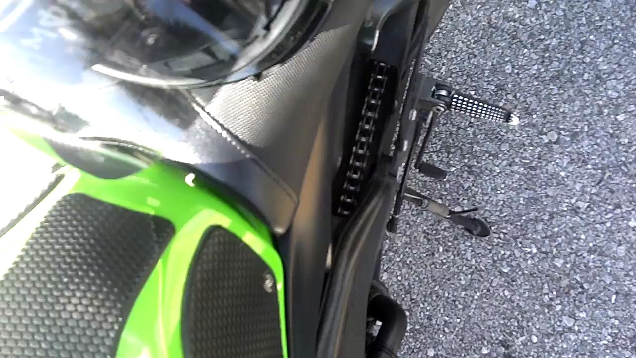 Cop almost hits biker and pulls him over