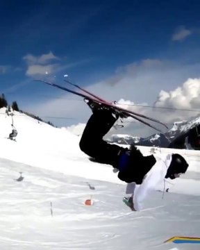 Le saut en ski le plus cool de l'année