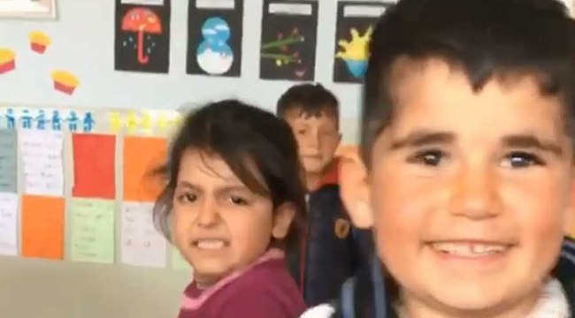 Bitlis'te çekilen bu görüntüler izleyenleri güldürüyor