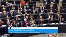 Merkel ruhig im Ton, aber hart in der Sache | DW Nachrichten