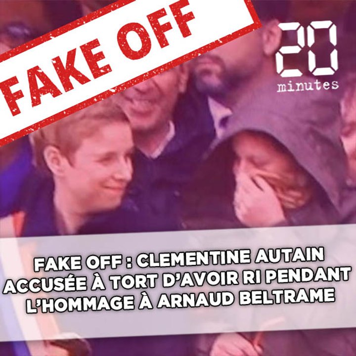 Fake off : Clémentine Autain accusée à tort d'avoir ri pendant l'hommage à Arnaud Beltrame