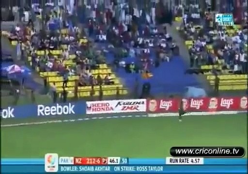 Shoaib Akhtar Last Over Of His Career Vs Rose Tylore
