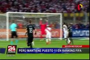 Según Mister Chip, Perú regresaría al puesto 11 del ránking FIFA