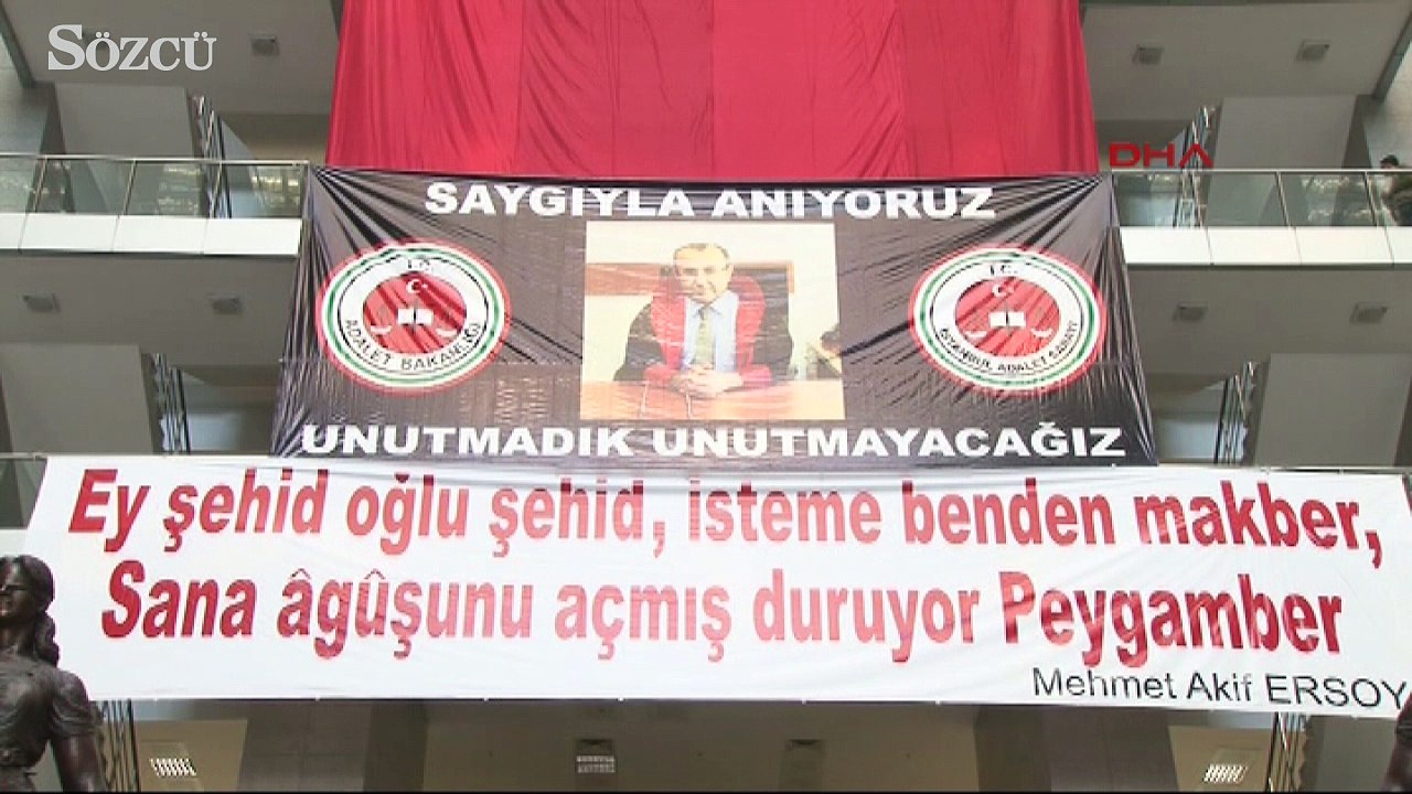 Şehit savcı kiraz ölümünün 3. yılında anıldı