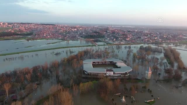 Tunca ve Meriç'in Su Seviyelerinde Düşüş Devam Ediyor