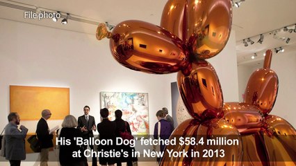 Artist Jeff Koons on money, risk and acceptance