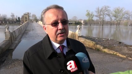 Edirne'deki nehir taşkınları
