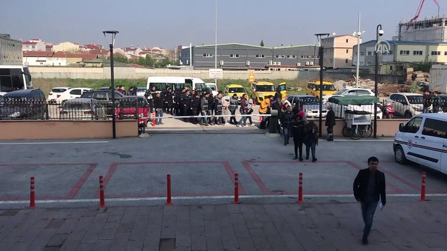 Fuhuş operasyonunda gözaltına alınan zanlılar adliyeye sevk edildi - EDİRNE