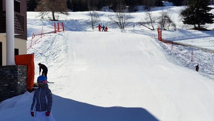 1ères descentes à ski 2018