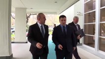 Dışişleri Bakanı Çavuşoğlu'nun Ukraynalı mevkidaşı Klimkin ile görüştü - ANKARA