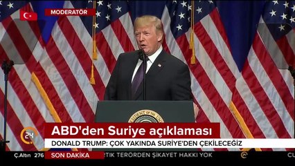 ABD'den suriye açıklaması