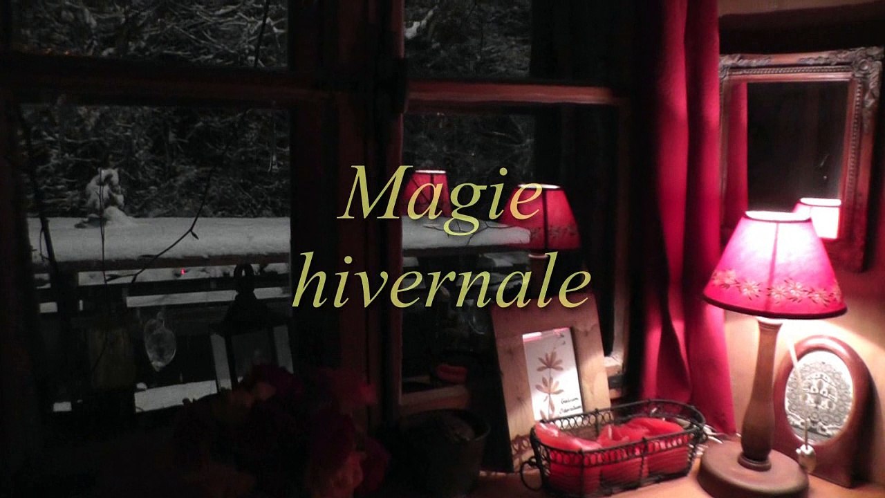 Une minute entre neige et aquarelle