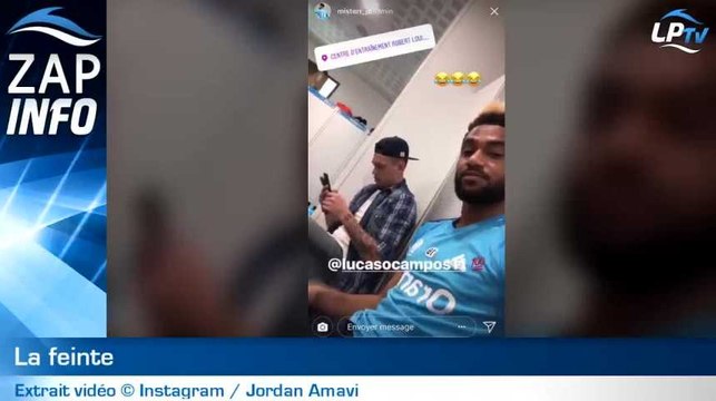 Zap : la feinte d'Amavi à Ocampos !