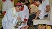 Bispo Diocesano celebra missa do Lava Pés e destaca humildade e serviço no ato de Jesus Cristo