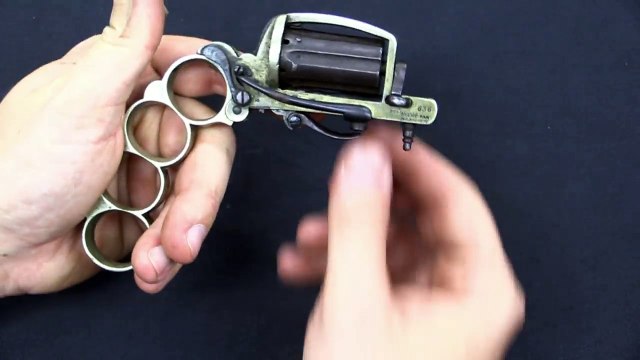 Forgotten Weapons - Apache Knuckleduster Revolver at RIA