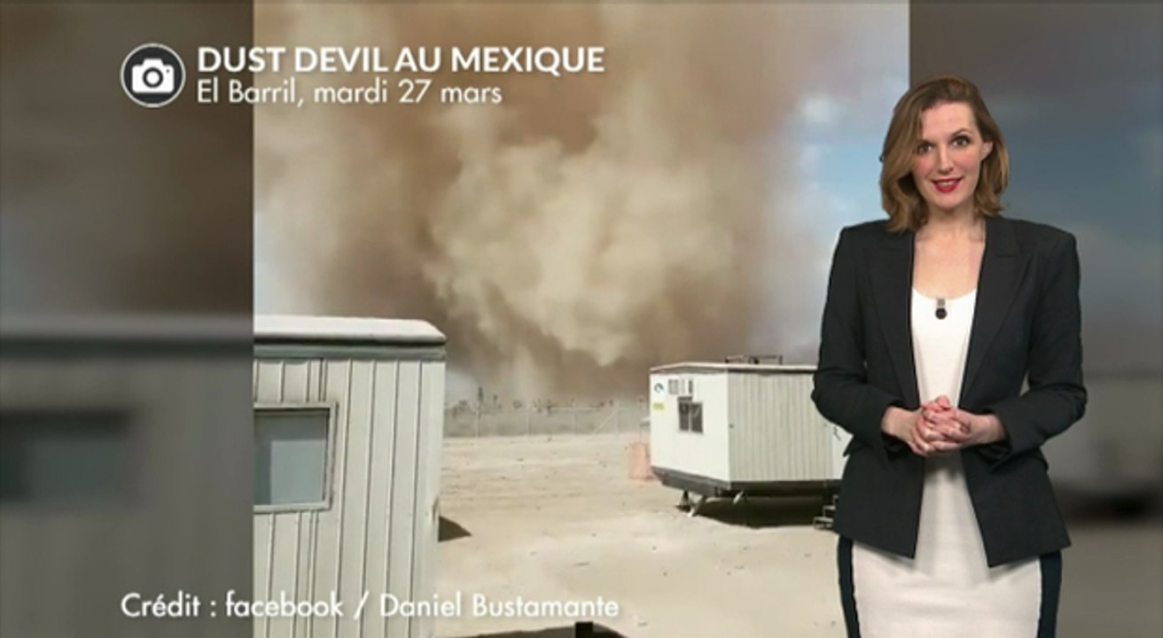 Gigantesques tourbillons de sable ces derniers jours