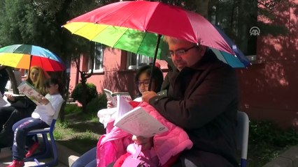 Sokakta kitap okuma etkinliği - BİLECİK