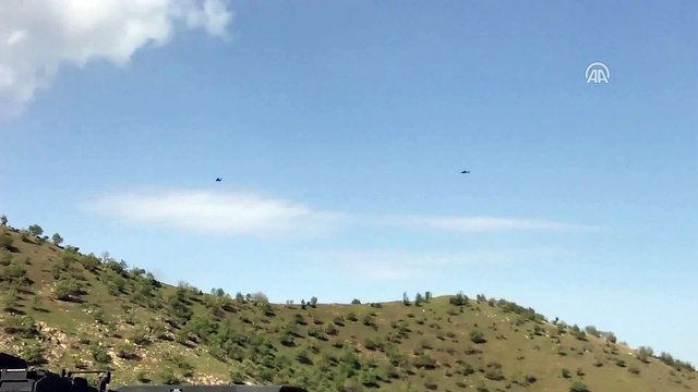 Siirt'te geniş çaplı hava destekli operasyon başlatıldı