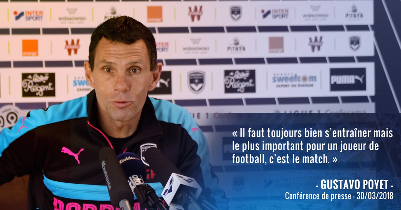 Gustavo Poyet avant Guingamp-Bordeaux