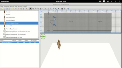 Mit Sweethome3d Innenraeume zeichnen und gestalten