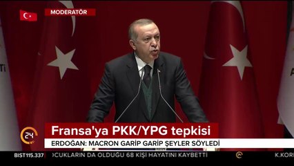 "Garip garip şeyler söyledi"
