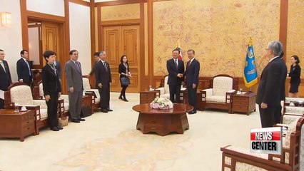 Download Video: China's State Councilor briefs S. Korean president on N. Korea, China summit; Blue House refuses to disclose details